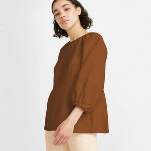 Levi's CAIT PUFF SLEEVE BLOUSE Size XL